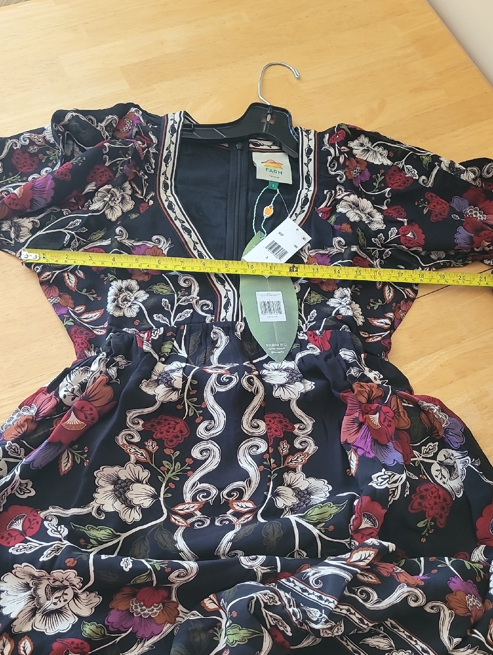FARM Rio Rococo Flowers Maxi Dress - Picture 10 of 11